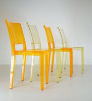 4er-Set Kartell Stapelstühle La Marie  Philippe Starck, 1999
