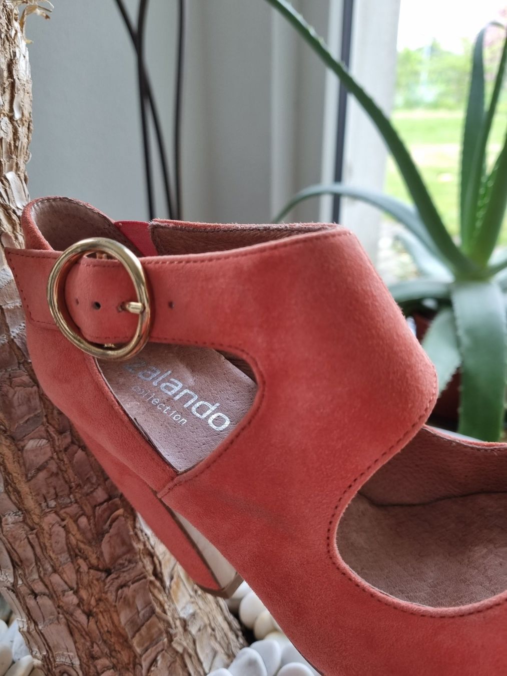 Zalando Damenschuhe: Tolle apricot-lachs Pumps Gr.35 – Gebraucht aus Lengnau AG von Endless 3