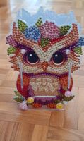 Porte-stylos diamond painting neuf "Hibou"/Stifthalter
