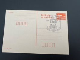 DDR Postkarte mit Sonderstempel Berlin  1990  (R639)