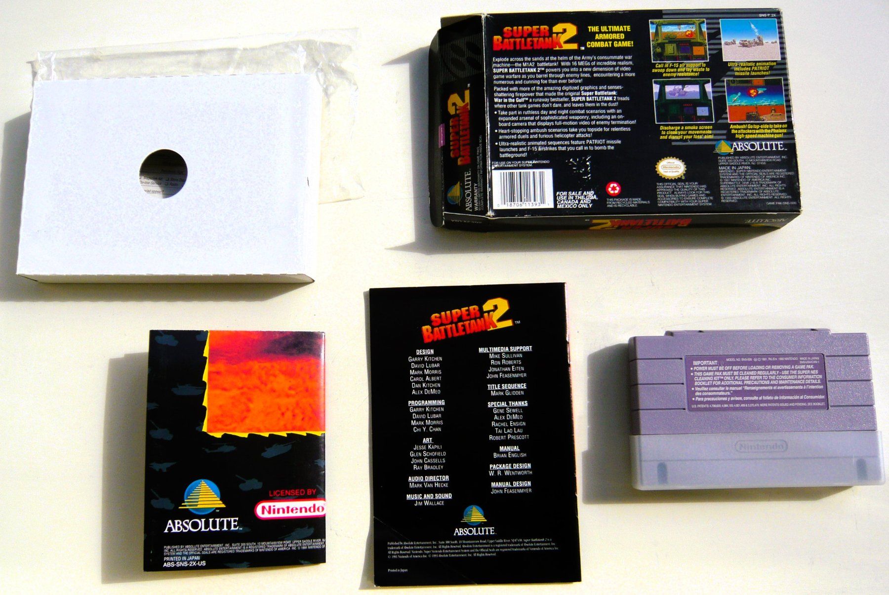 Nintendo Spiele: SNES: Super Battletank 2 – Gebraucht aus Onex von Jaguar1986 4