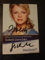 Isabell Gerschke - handsignierte Autogrammkarte