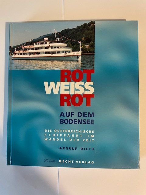 Bücher: Antikes Buch ROT WEISS ROT Auf dem Bodensee – Gebraucht aus Ebmatingen von desalli