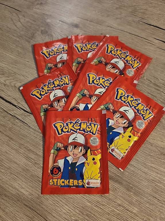Pokémon Carte collezionabili: Pokémon booster stickers 1995 – Nuovo (secondo la descrizione) da Eysins venduto da TahisarangGamesTCG