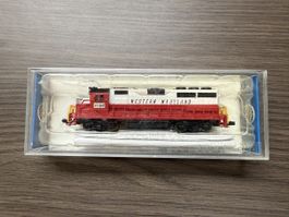 Bachmann Échelle N - Locomotive Diesel GP40 'Western Marylan