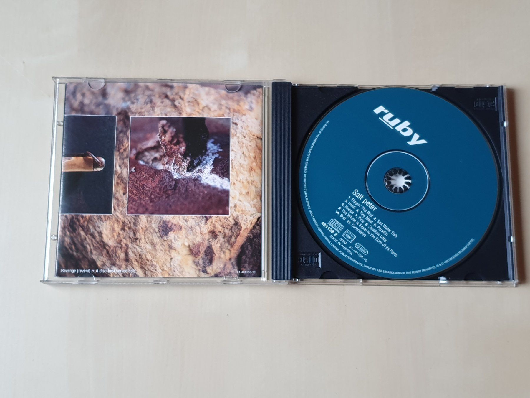 CD: Ruby Salt peter – Usato da Stansstad venduto da collectorsshop 2