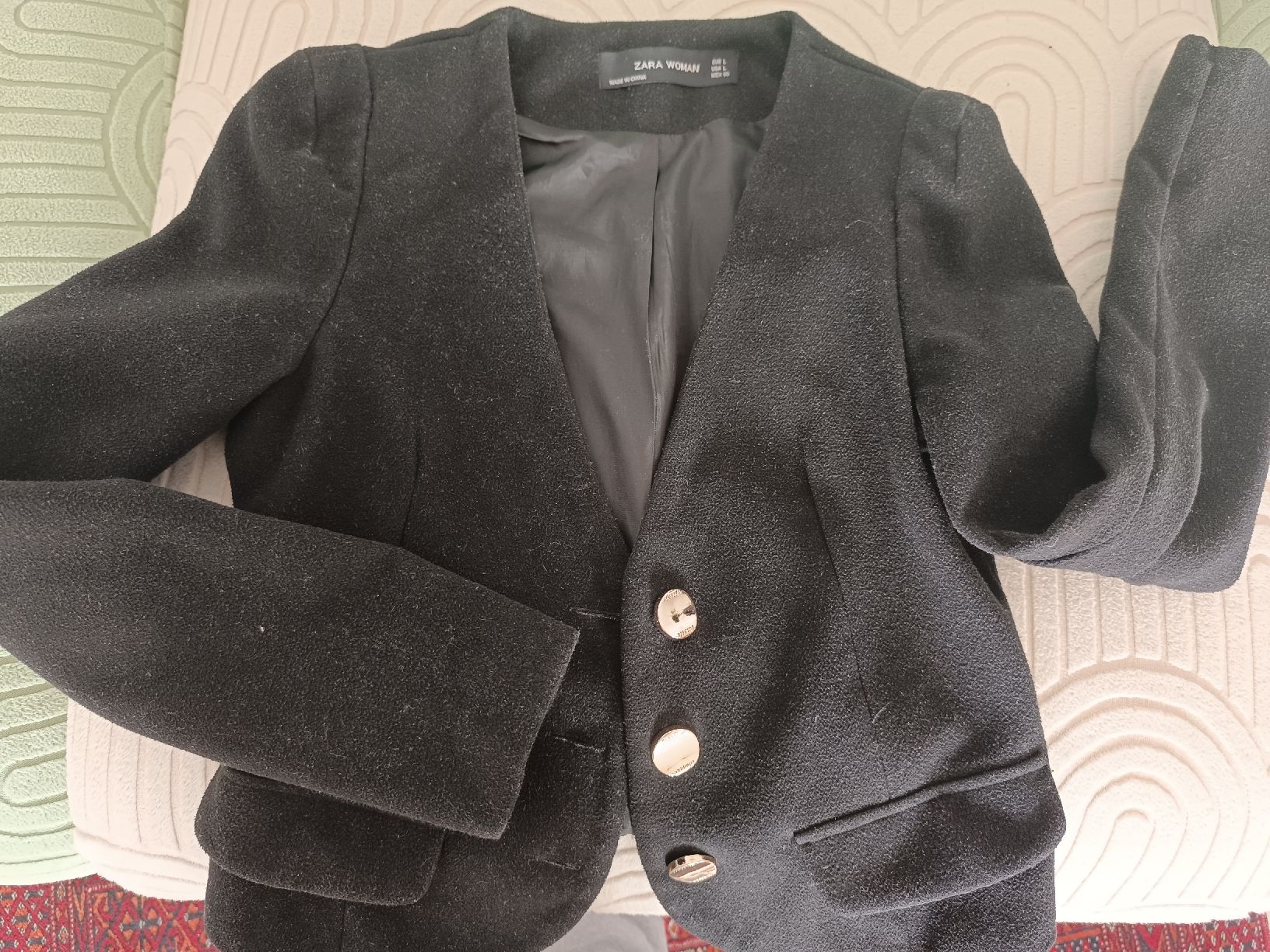 Zara Completi & Tailleur: Schicker ZARA Blazer Grösse M/L schwarz – Usato da Dübendorf venduto da phoebe013
