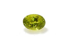 Chrysoberyll-Goldgrün-1.055 ct-Oval Schliff-Idar-Oberstein