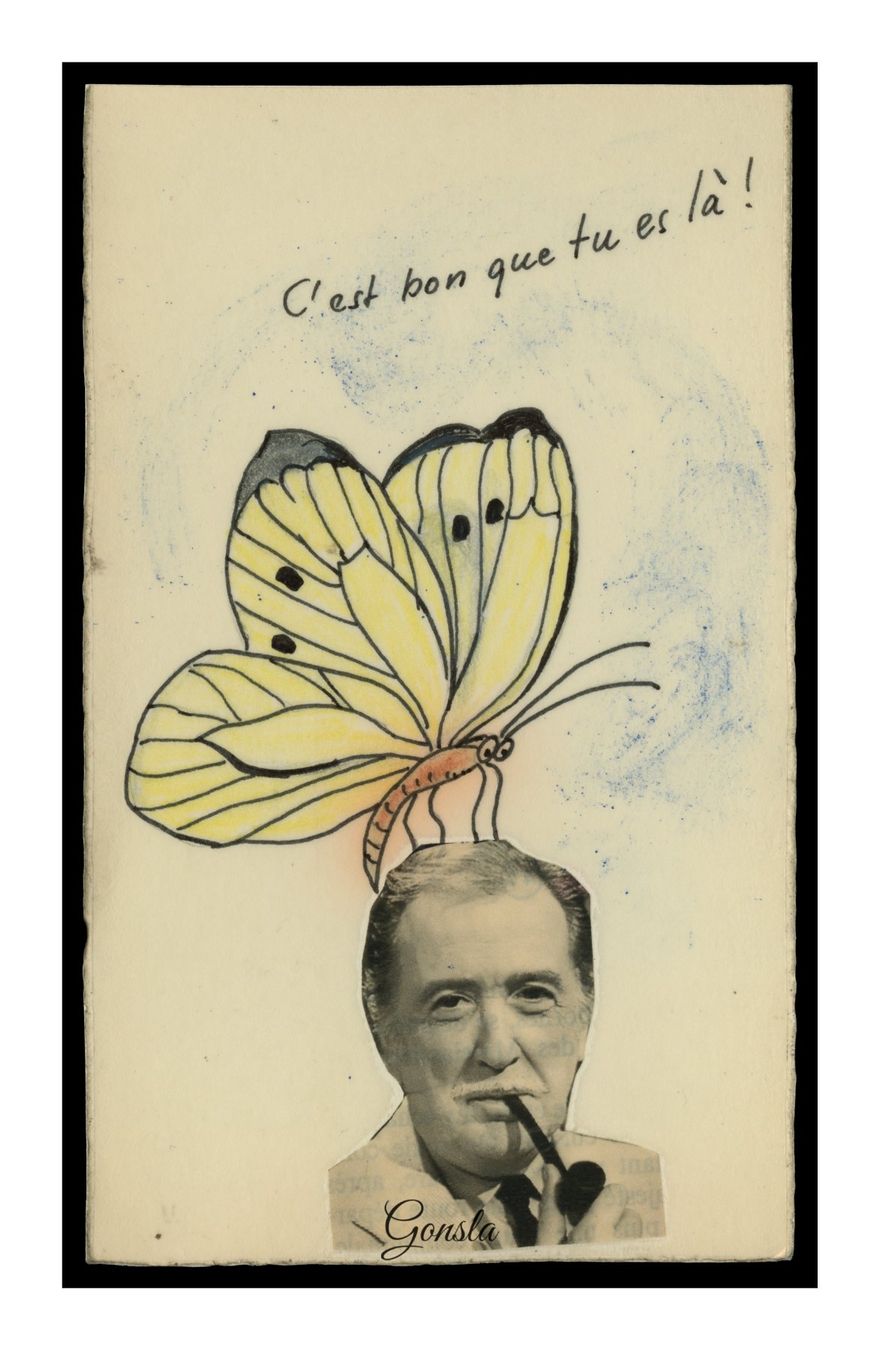 Cartoline postali: HUMOUR - 1987 "Photomontage Pierre Lang" – Usato da Onex venduto da gonsla01
