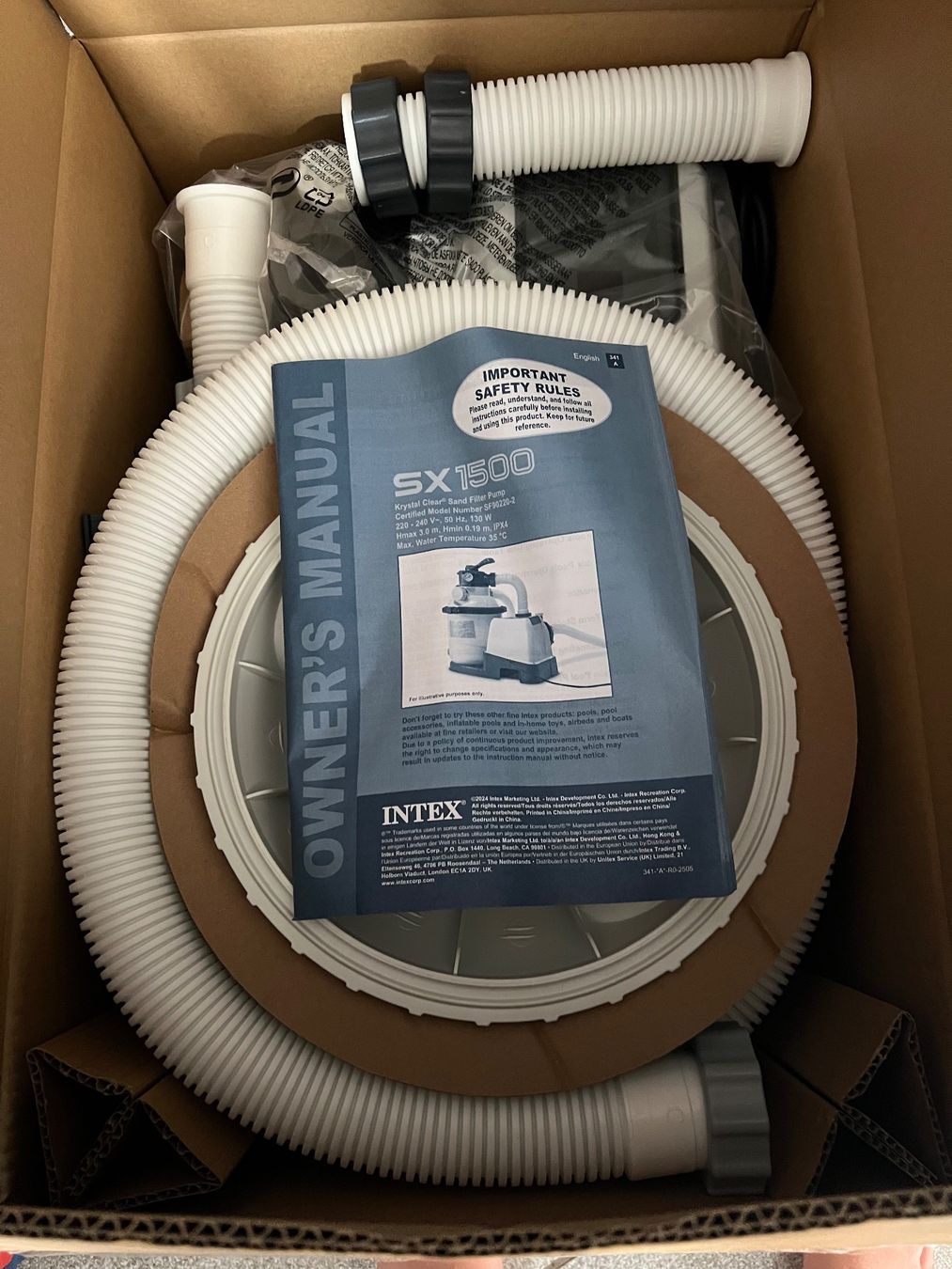 Intex Accessori per Piscine: Intex Sandfilterpumpe neu – Usato da Grabs venduto da Vergissmeinnicht99 1
