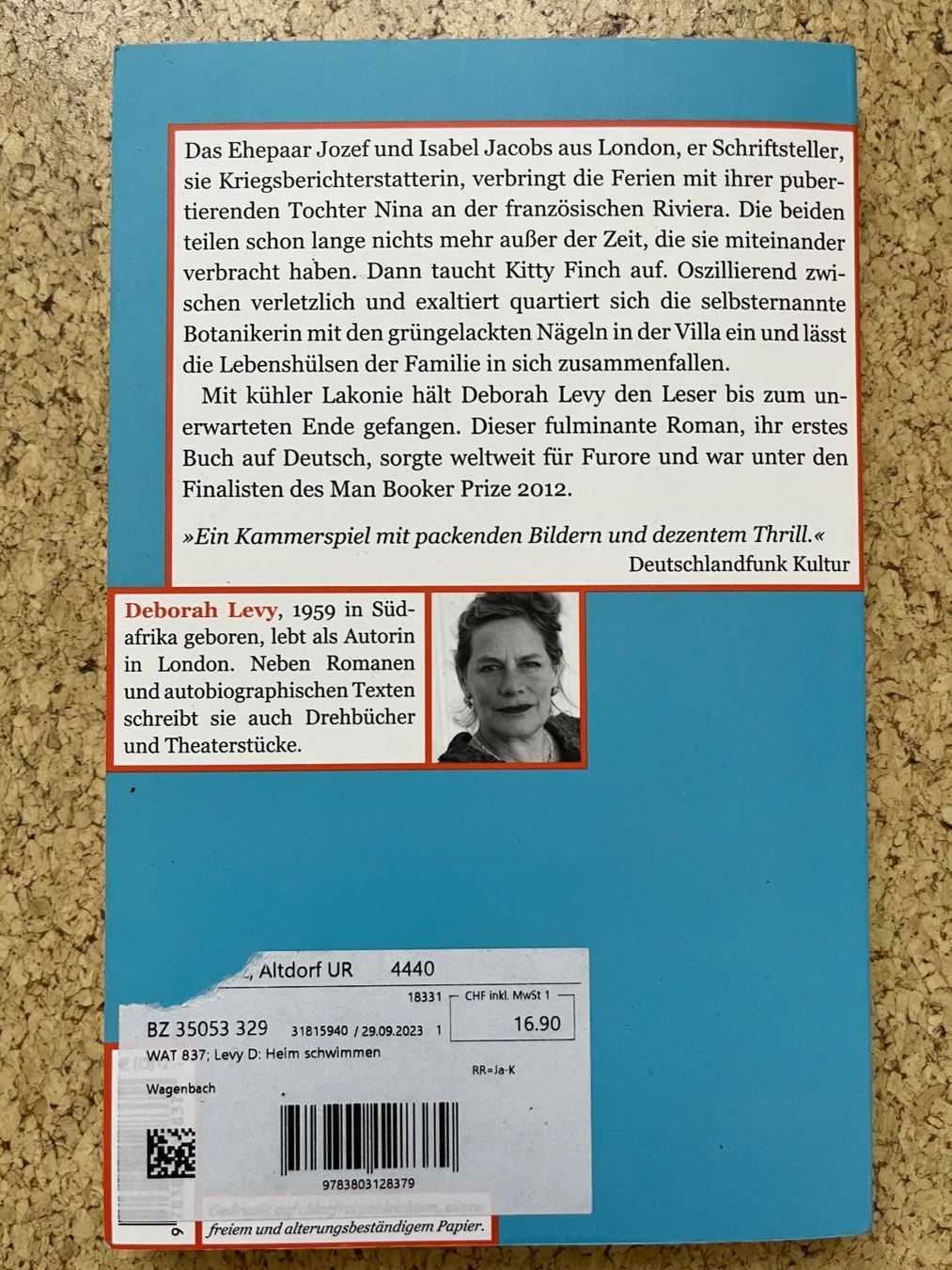Libri: Taschenbuch "Heim schwimmen", Deborah Levy – Usato da Grosswangen venduto da Vita500 1