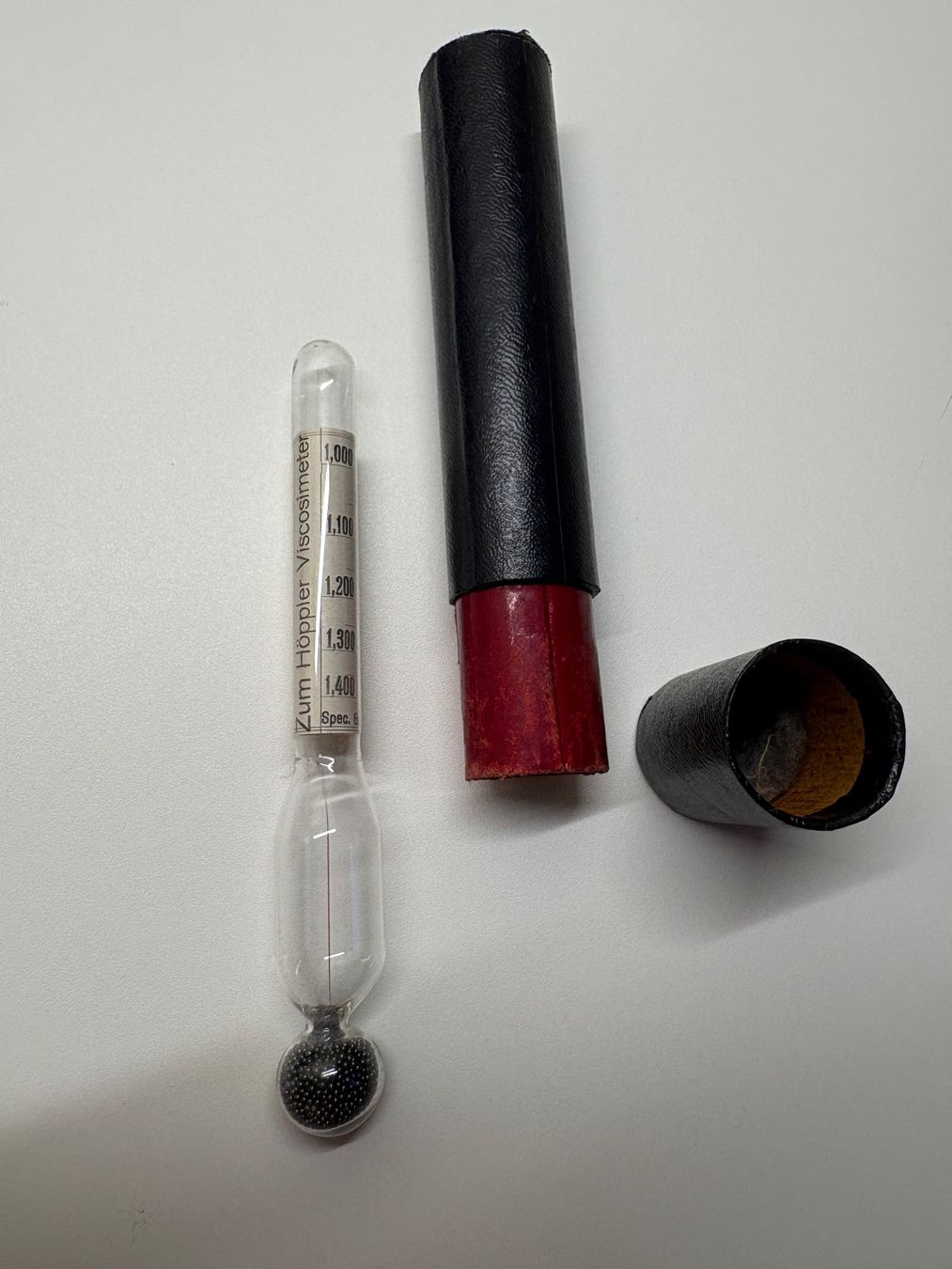 Mesurer: Viscosimeter aus Glas – D'occasion à Schaffhausen par Simmel80
