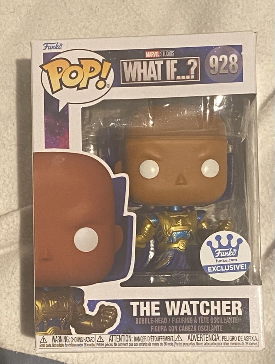 Funko Statuette: Funko Pop! Marvel What If...? The Watcher Nr 928 – Nuovo (secondo la descrizione) da Basel venduto da spider-loc