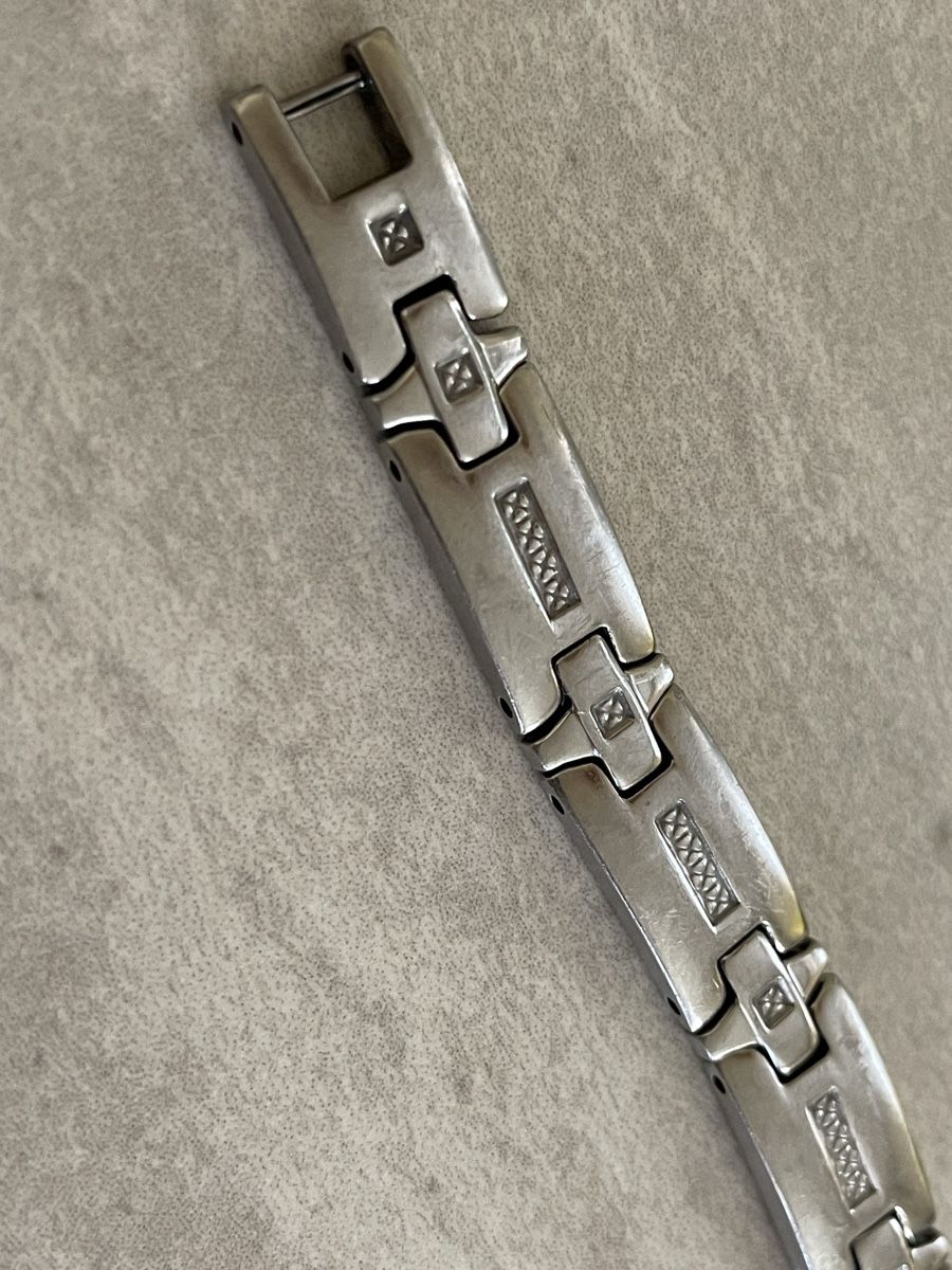 Armbänder & -reifen: Armkette aus Chromstahl  – Gebraucht aus Flawil von Naphtali 2