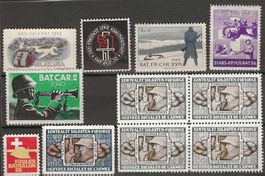 MIL01 - Lot timbres militaires