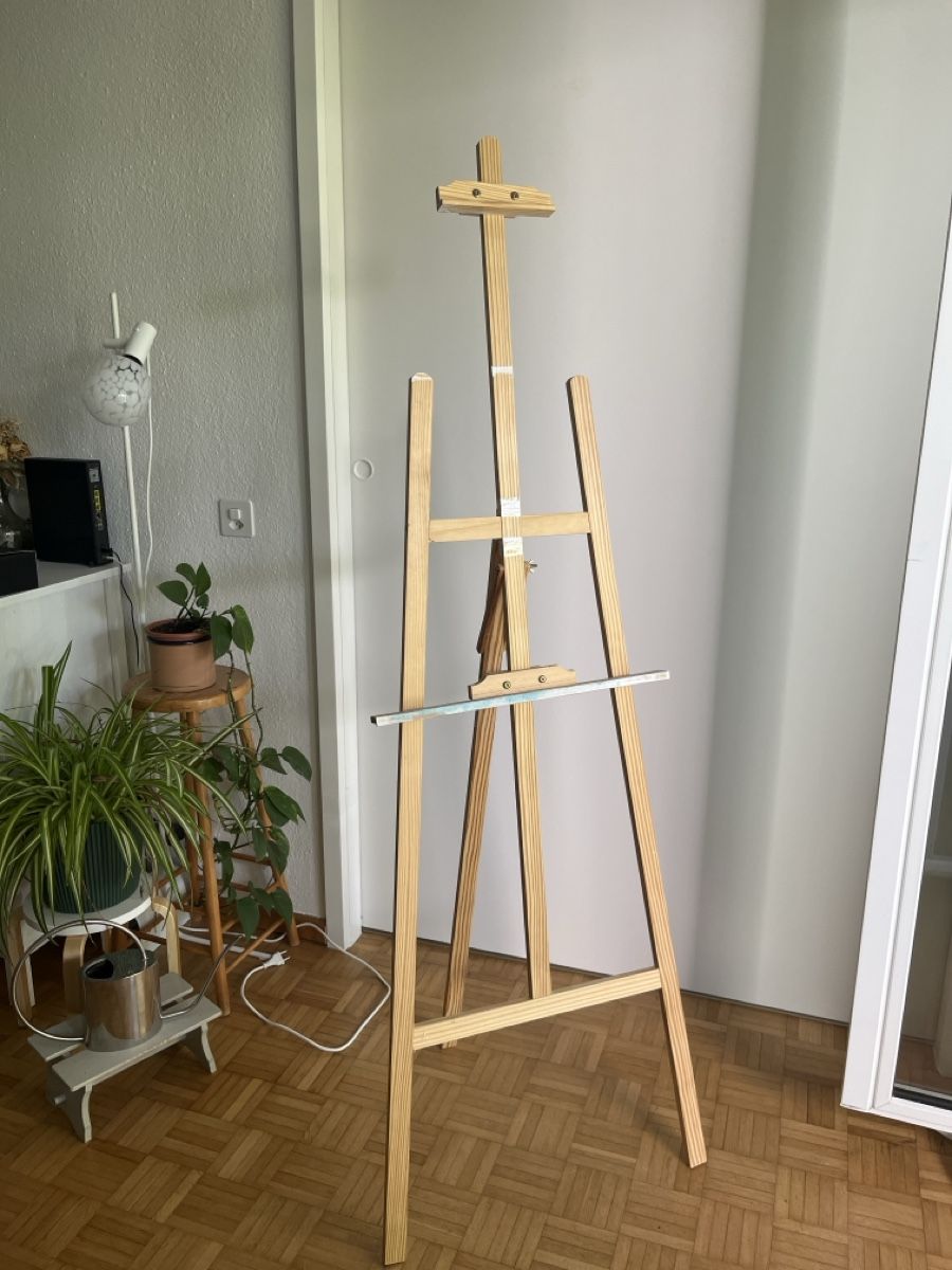 Cavalletti: Staffelei aus Holz – Usato da Winterthur venduto da luuus