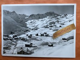 Vintage Postkarte von  Inner-Arosa um 1951 Winter