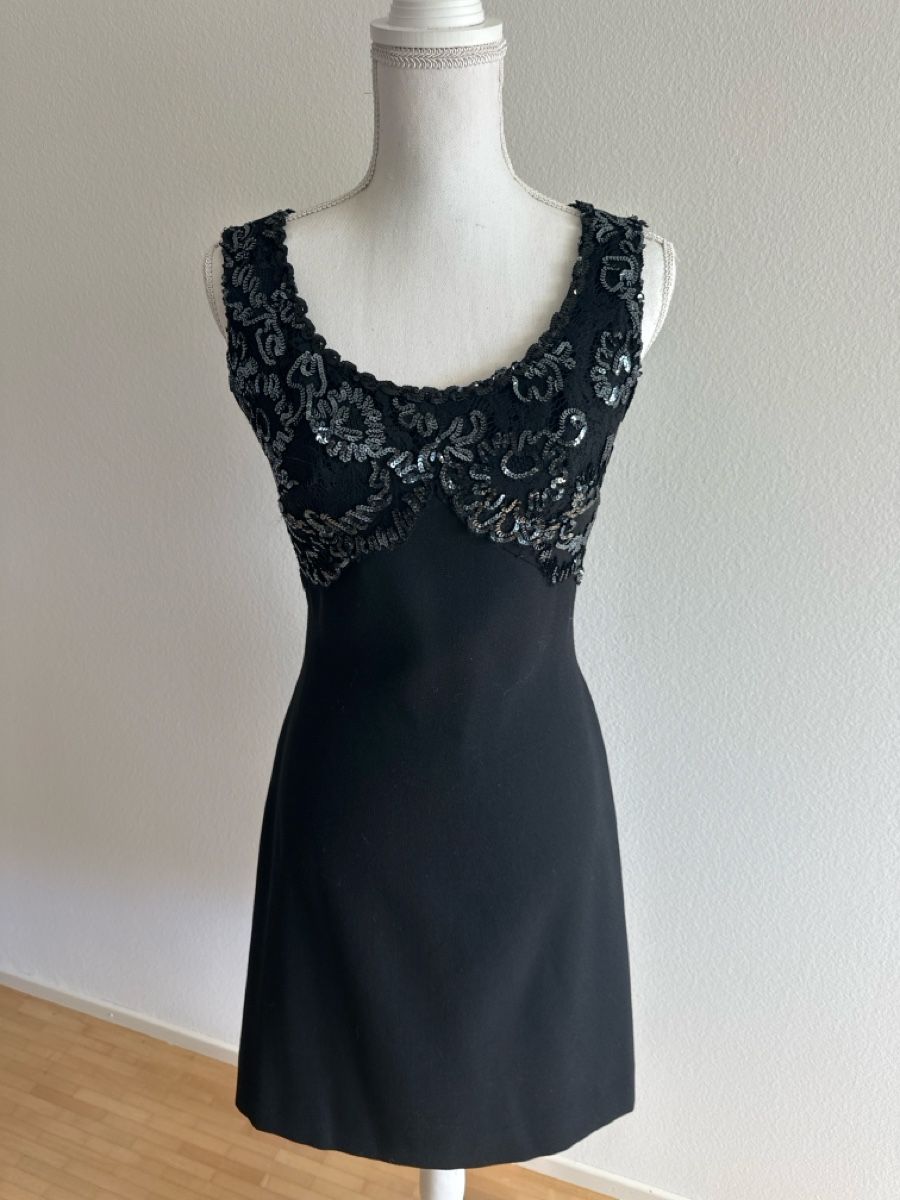 Vestiti: Vintage Cocktailkleid, Grösse ca. 34 schwarz – Usato da Wädenswil venduto da GreenGables