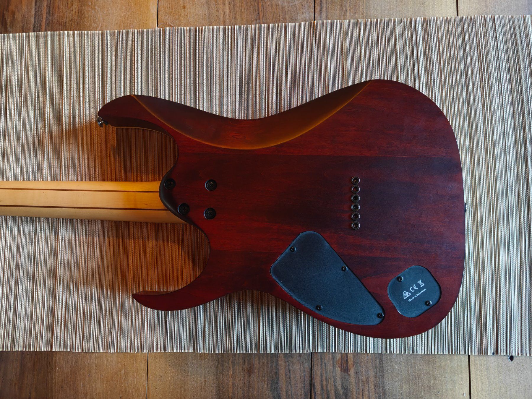 Ibanez Strumenti musicali: Ibanez RG721MSM NTF Premium Natural Flat – Usato da Elgg venduto da Totendio 5