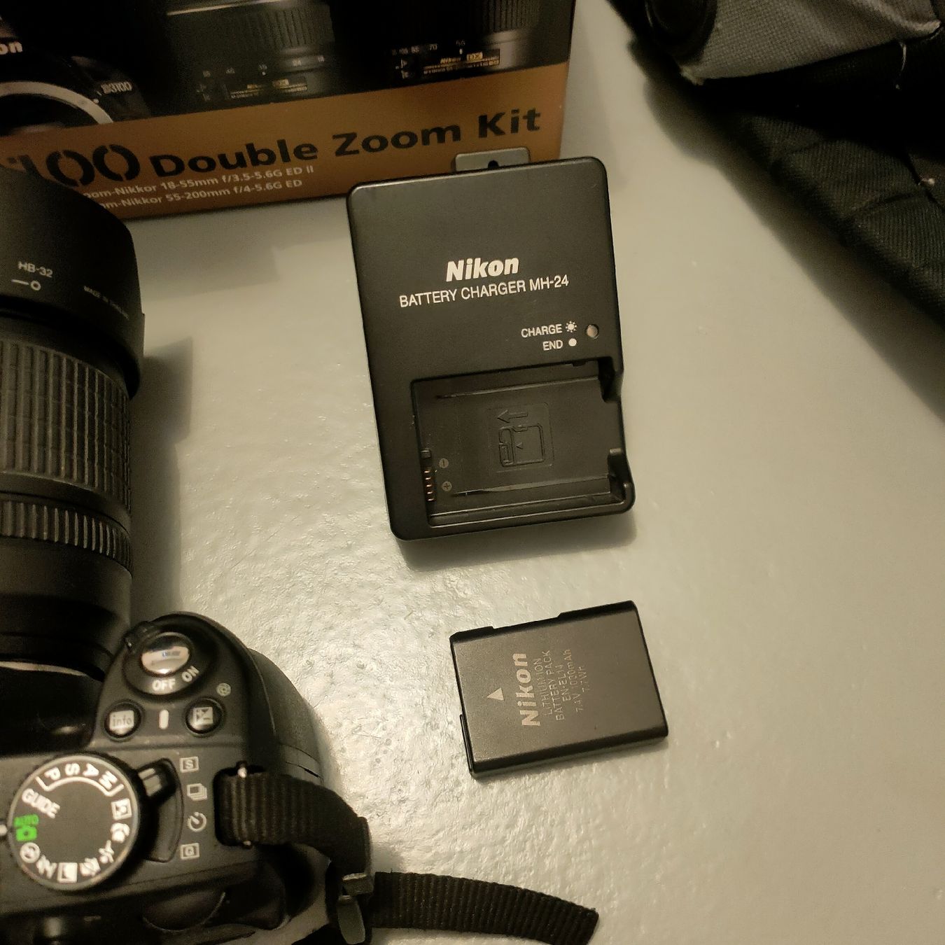 Nikon Appareil photo: Nikon D3100 mit original Verpackung – D'occasion à Ennetaach par Sigrist 3
