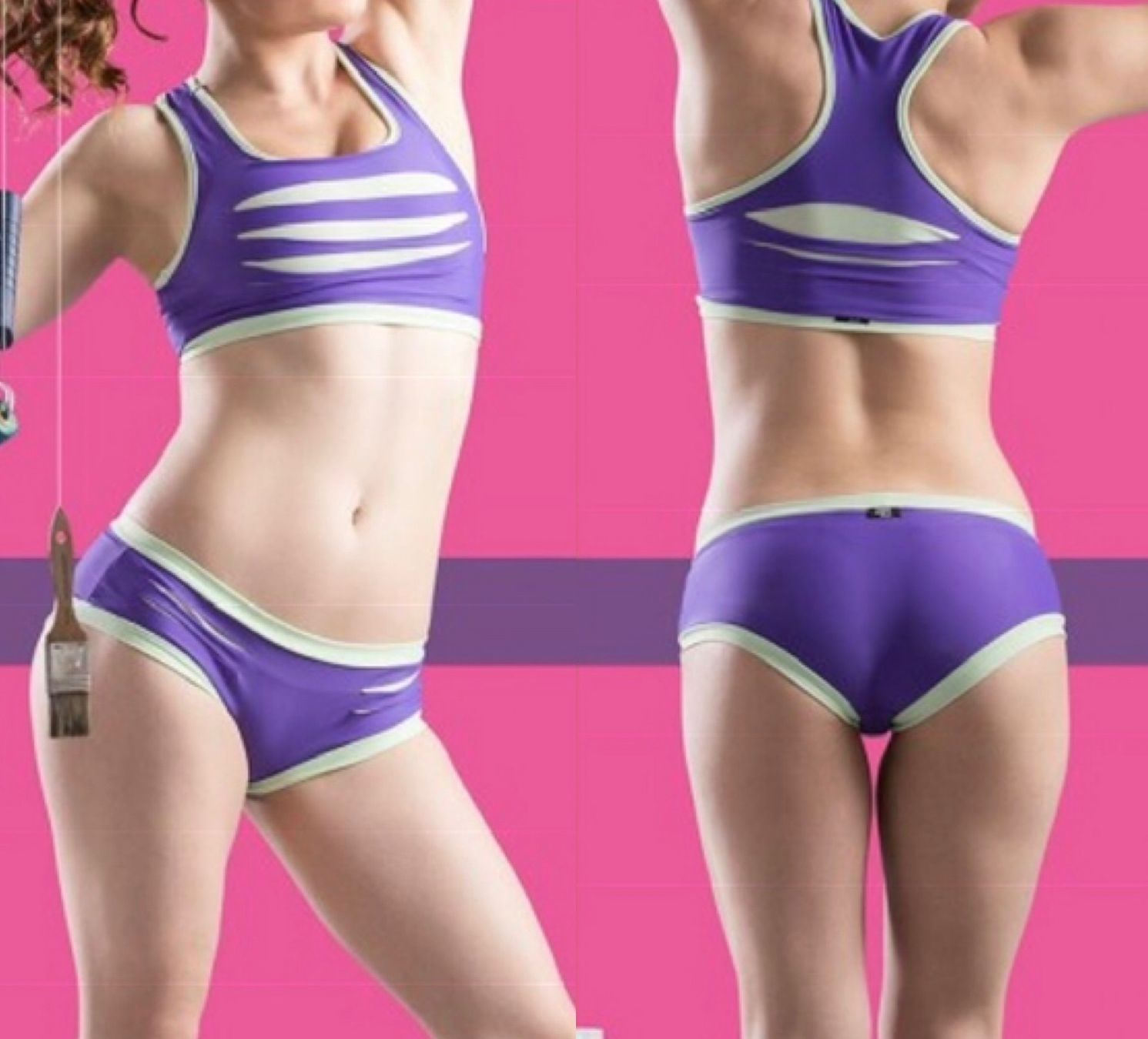 Top: Pole Dance Set Gr. M Top + Shorts NEU! – Nuovo (secondo la descrizione) da Rüfenacht BE venduto da anelesa 4