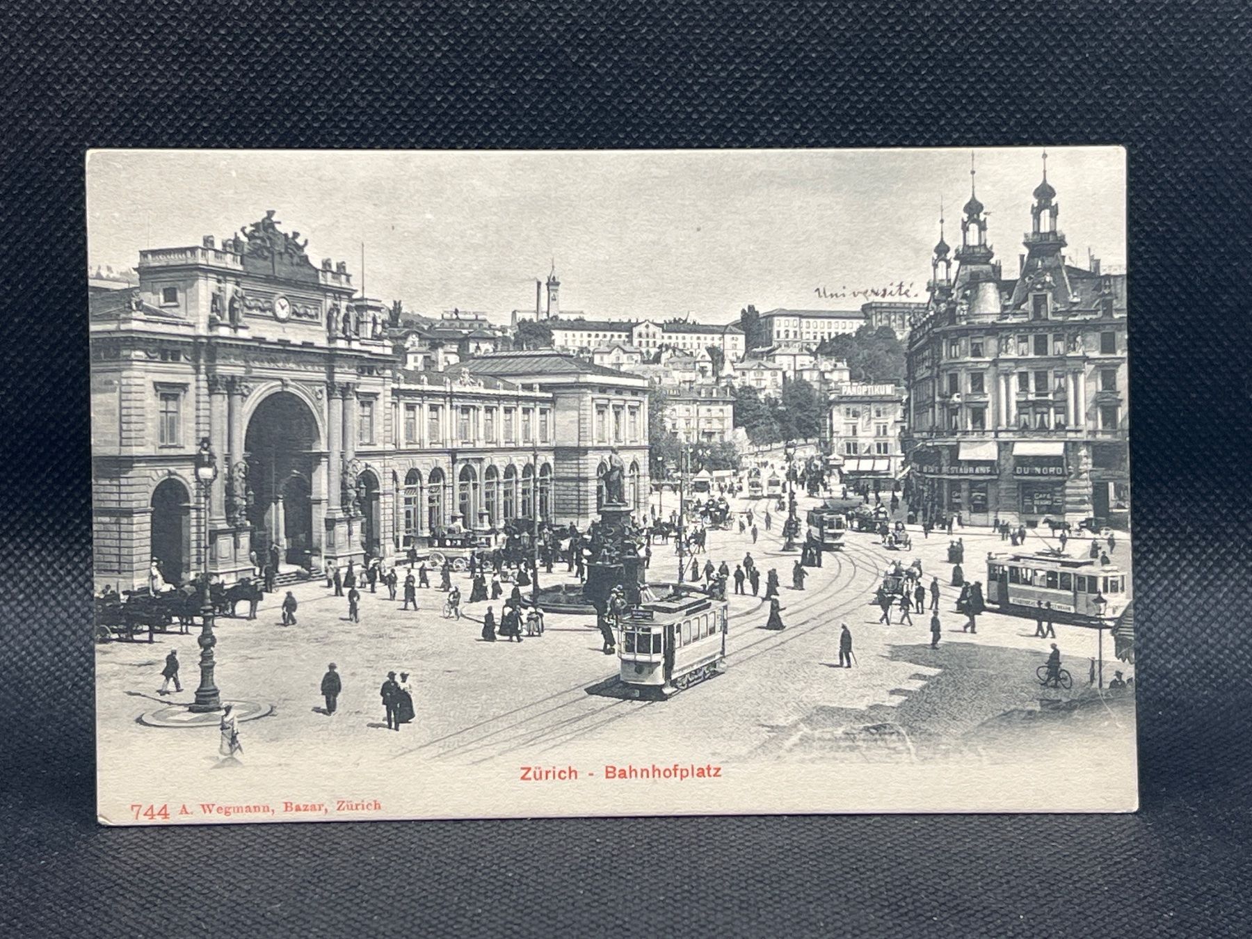 Cartes postales: Zürich - Bahnhofplatz – D'occasion à Widnau par Brusi9