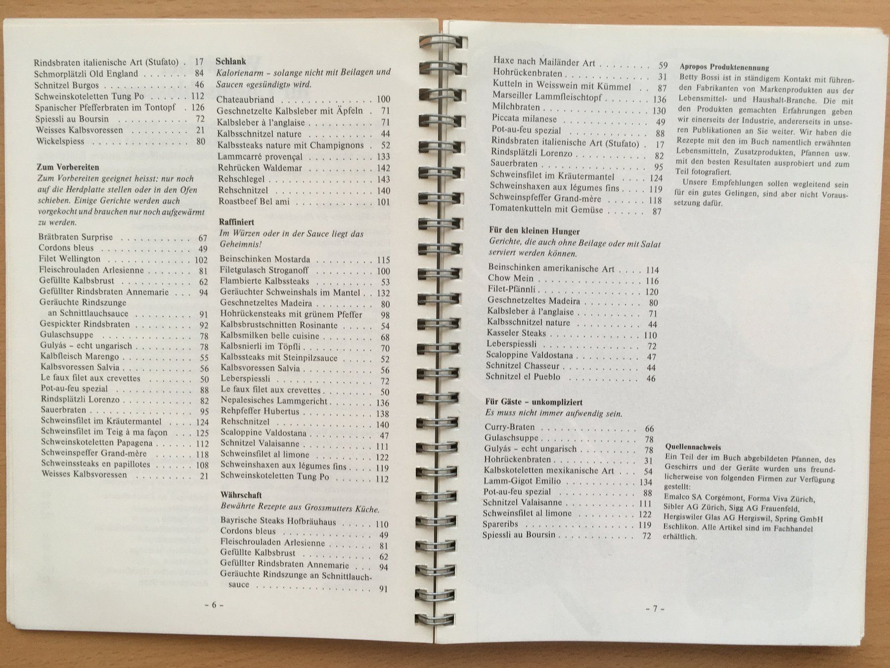 Libri: Fleisch Küche; Betty Bossi – Usato da Grenchen venduto da Kogi7 3