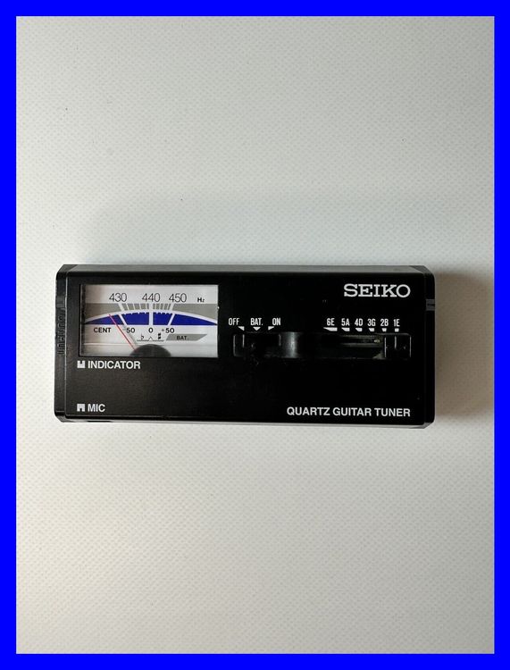 Seiko Quartz Guitar Tuner ST600 Kaufen auf Ricardo