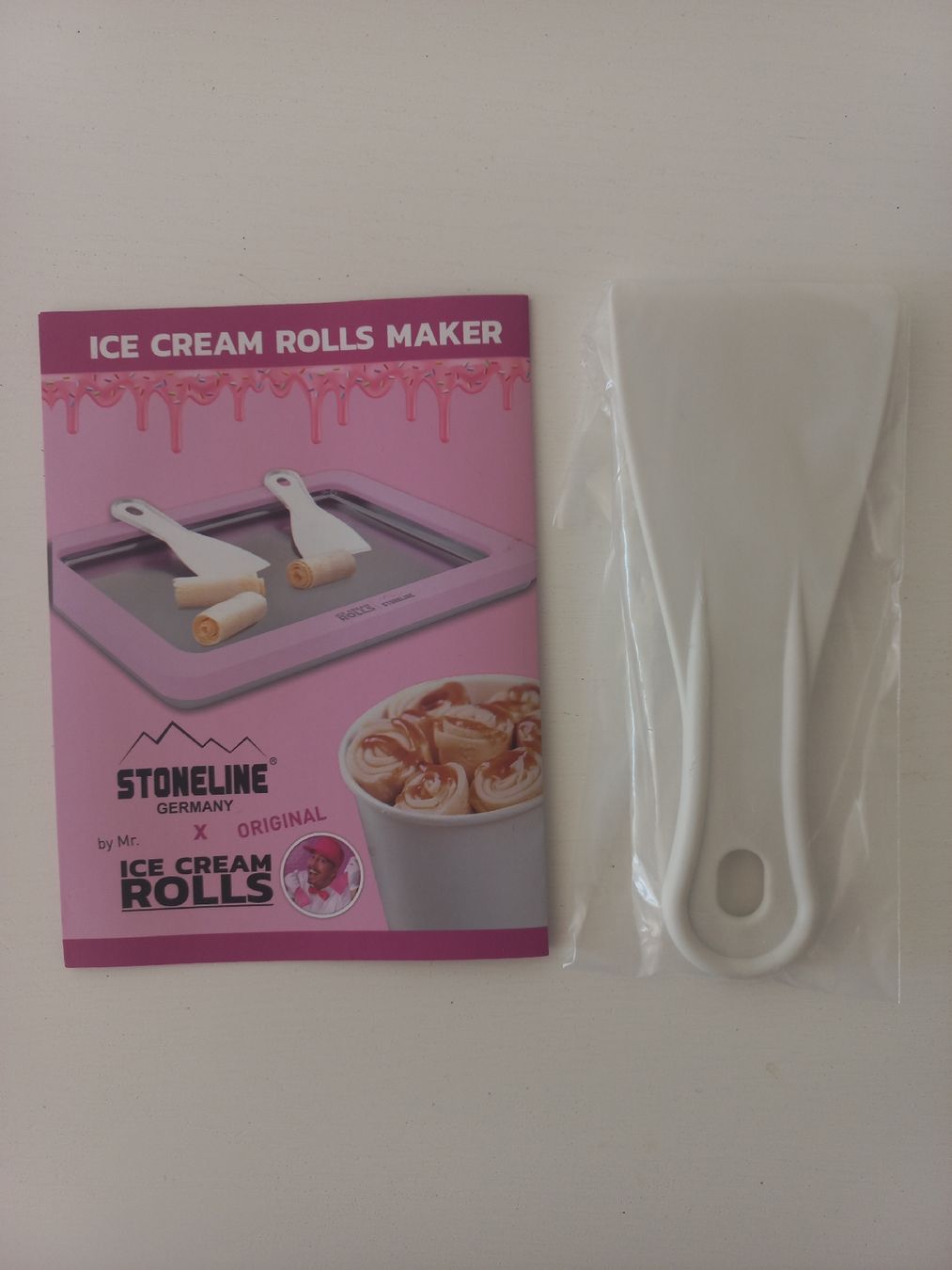 Elettrodomestici da cucina: Stoneline Eisrollen Platte pink - UVP 38CHF – Nuovo (secondo la descrizione) da Wangen b. Olten venduto da SecondStory4u 3