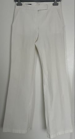 Jil Sander Sommer Hose, weiss, Gr. 34, Top Zustand !