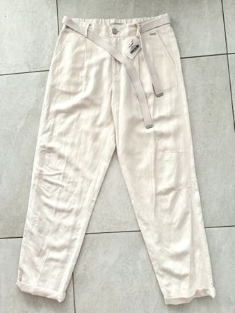 Leichte Damen Chinos Hose von NILE Gr S+ (38) NEU Sommerhose