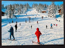 Piste d'arrivée du téléski des Rasses (Sainte-Croix)