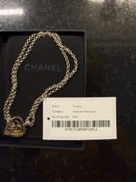 Chanel CC Herzkette – Goldfarben – mit Box