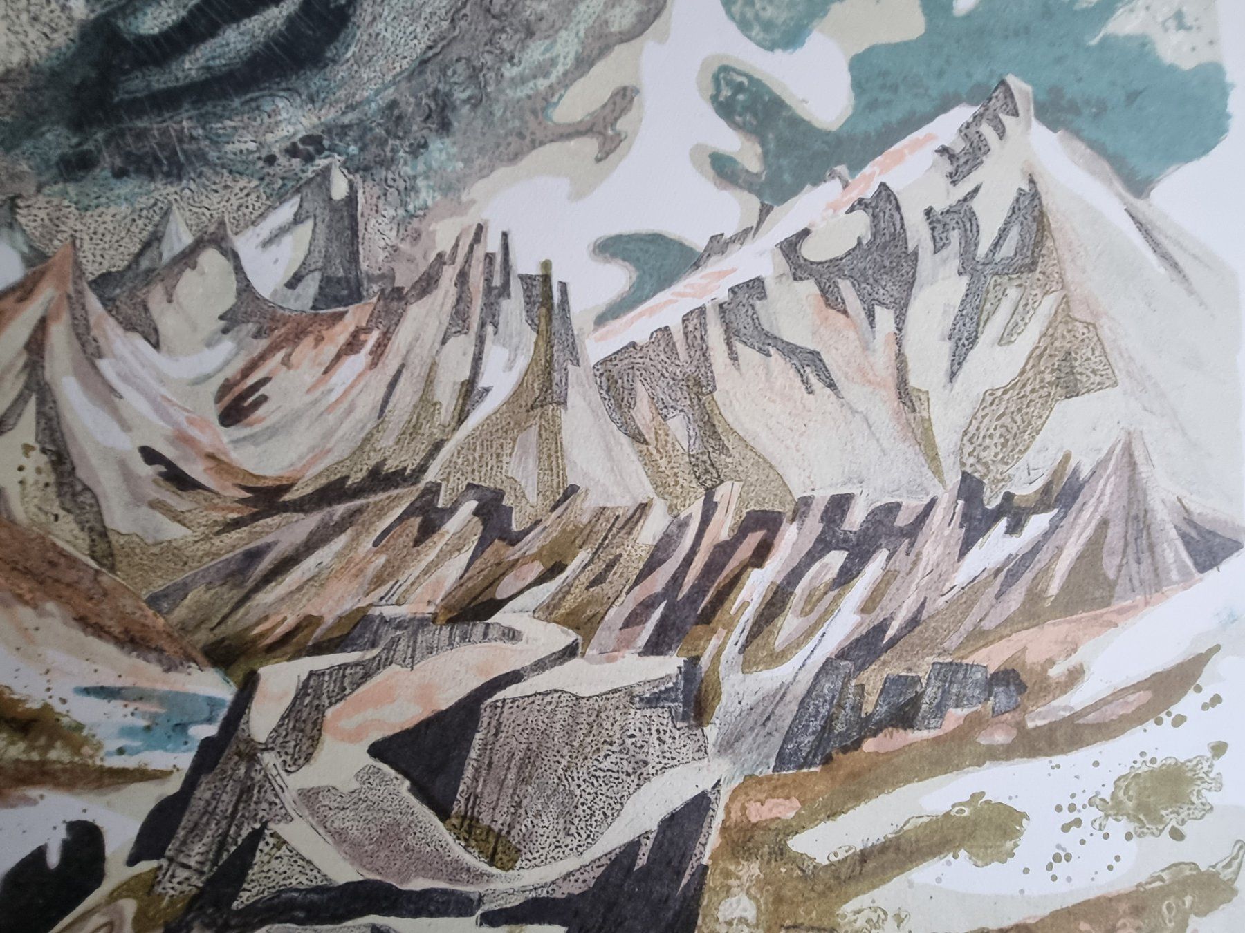 Grafica & Litografie: A.SOLBACH LITHOGRAPHIE SIGNIERT NUMMERIERT – Usato da Gersau venduto da grafik-kunst 2