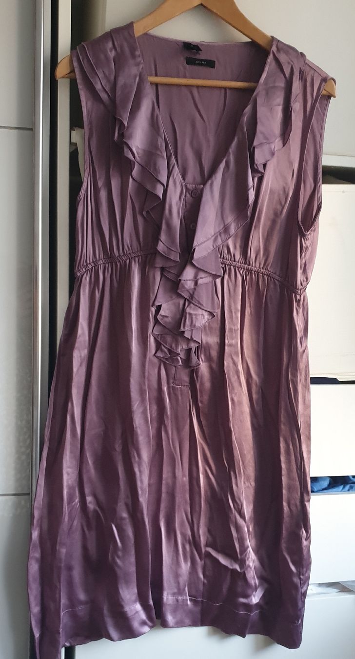 Kleider: schönes Seidenkleid Gr. 44 – Gebraucht aus Frenkendorf von Moon111