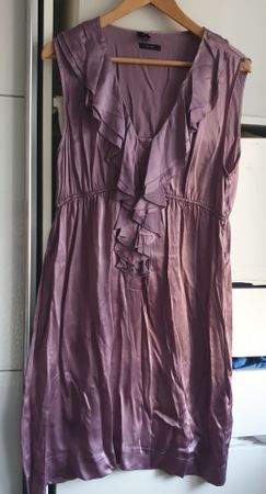 schönes Seidenkleid Gr. 44