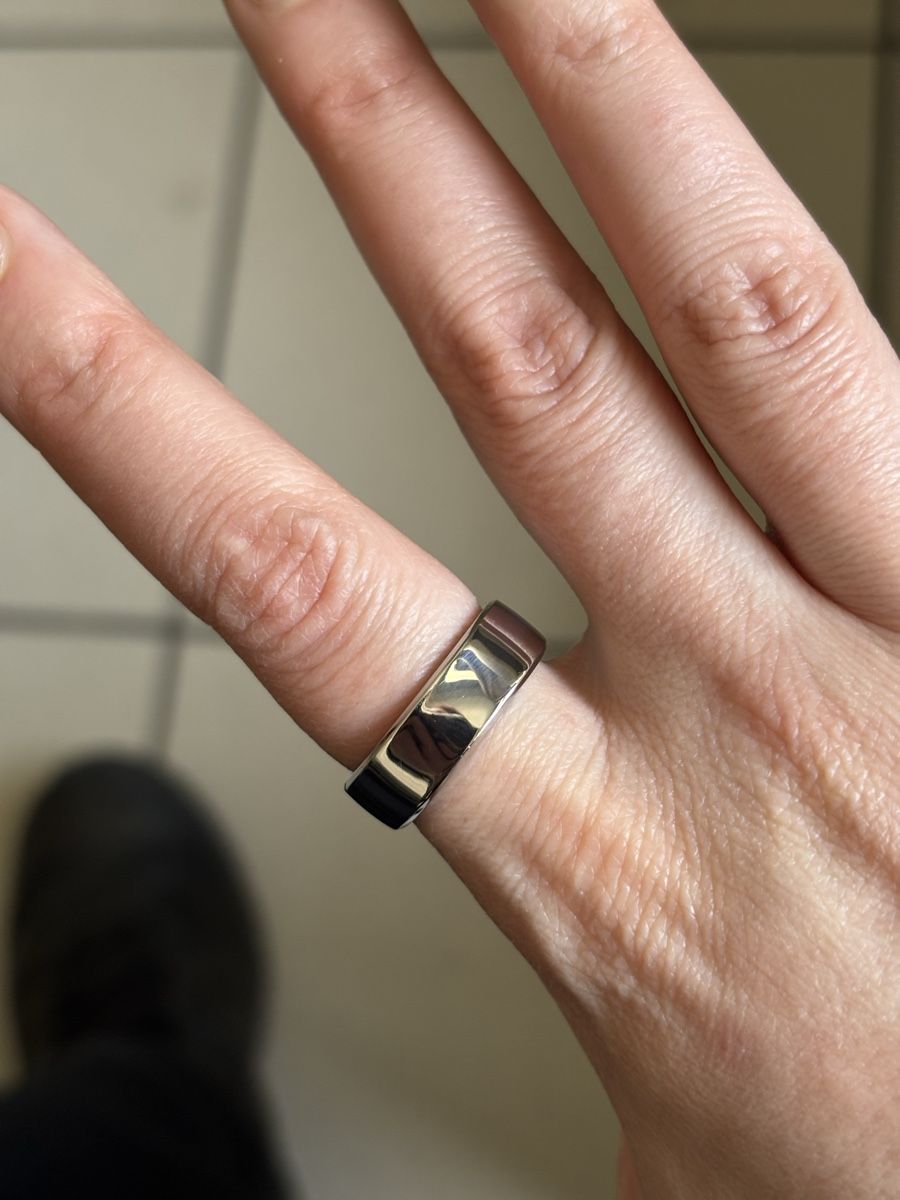 Anelli: RingConn Smart Ring Gen 2 - Silver - Size 8 – Usato da Bironico venduto da Koalaboss 5