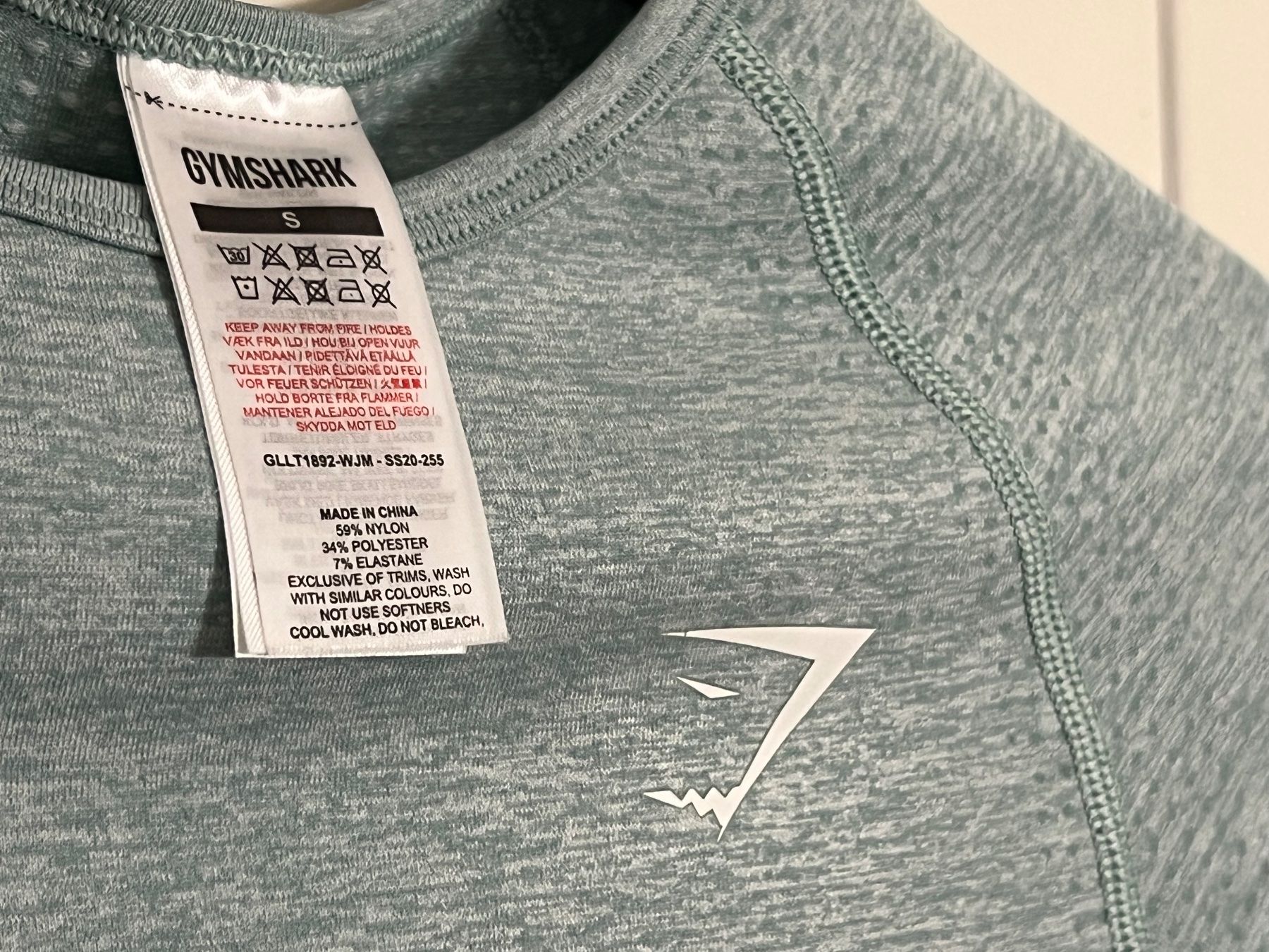 Gymshark Top: Gymshark - seamless long sleeve top – Usato da Zürich venduto da KG_np15 2