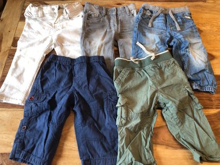 Hose und Shorts Set für Jungen, Grösse 74/80