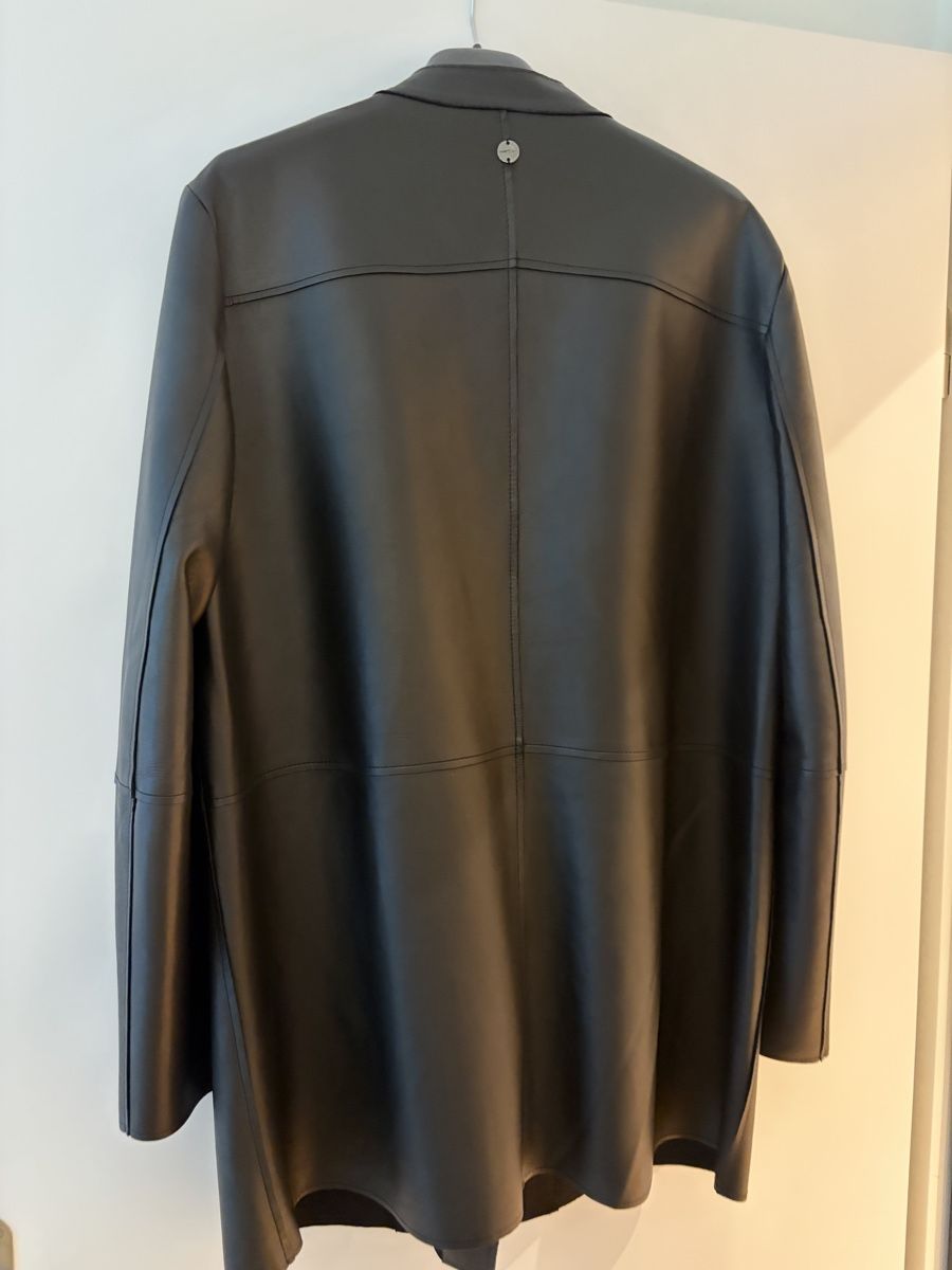 Marc Cain Giacche: Marccain Schwarze Lederjacke Größe 3 – Nuovo (secondo la descrizione) da Basel venduto da Cica22 1