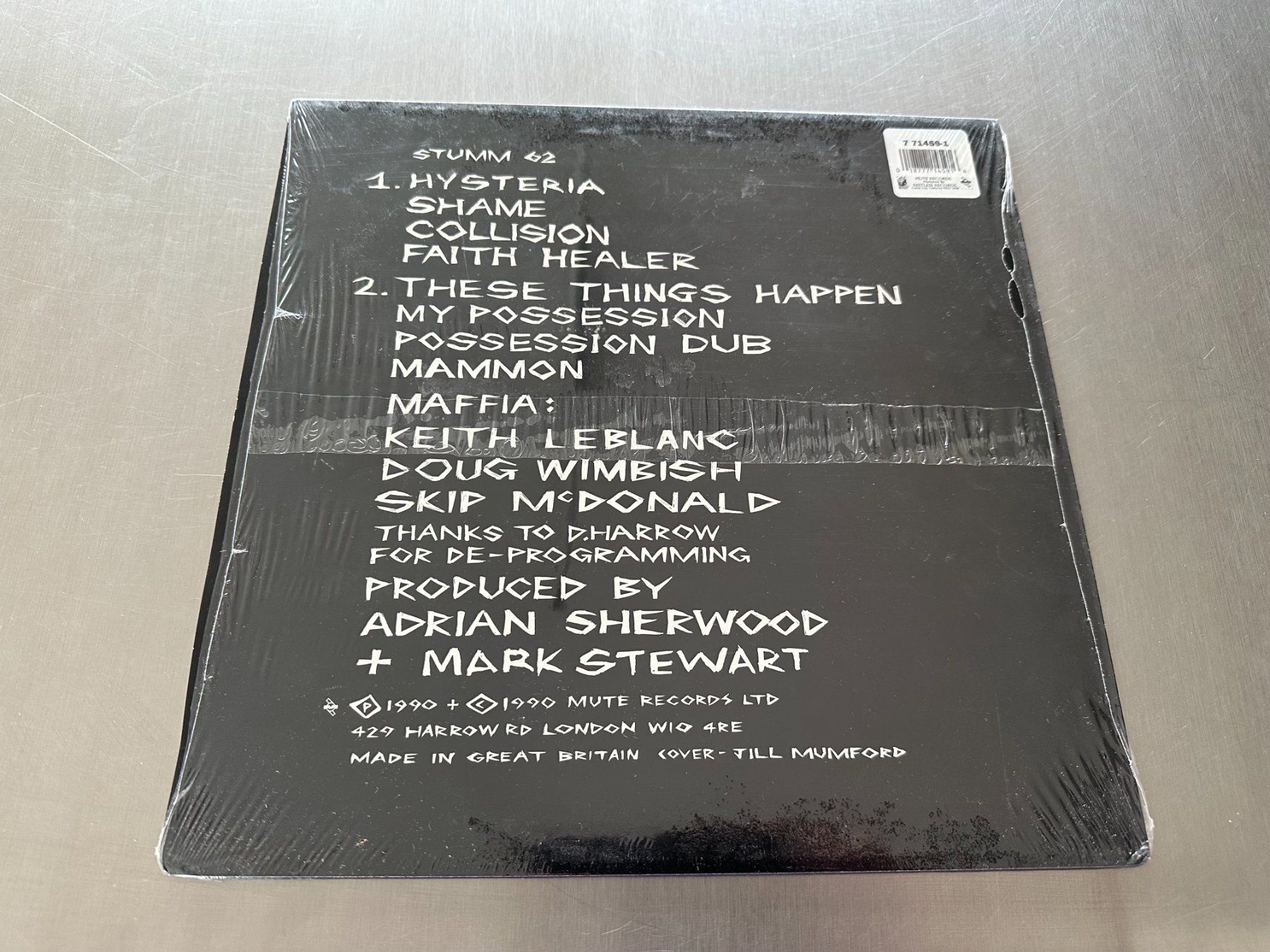 Dischi in vinile: MARK STEWART LP METATRON - THE POP GROUP – Usato da Sion venduto da jaipur1401 1