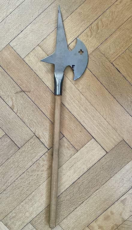 Stichwaffen: Hellebarde (95cm / dekorativ) – Neu (gemäss Beschreibung) aus Winterthur von ram_7vk9 1