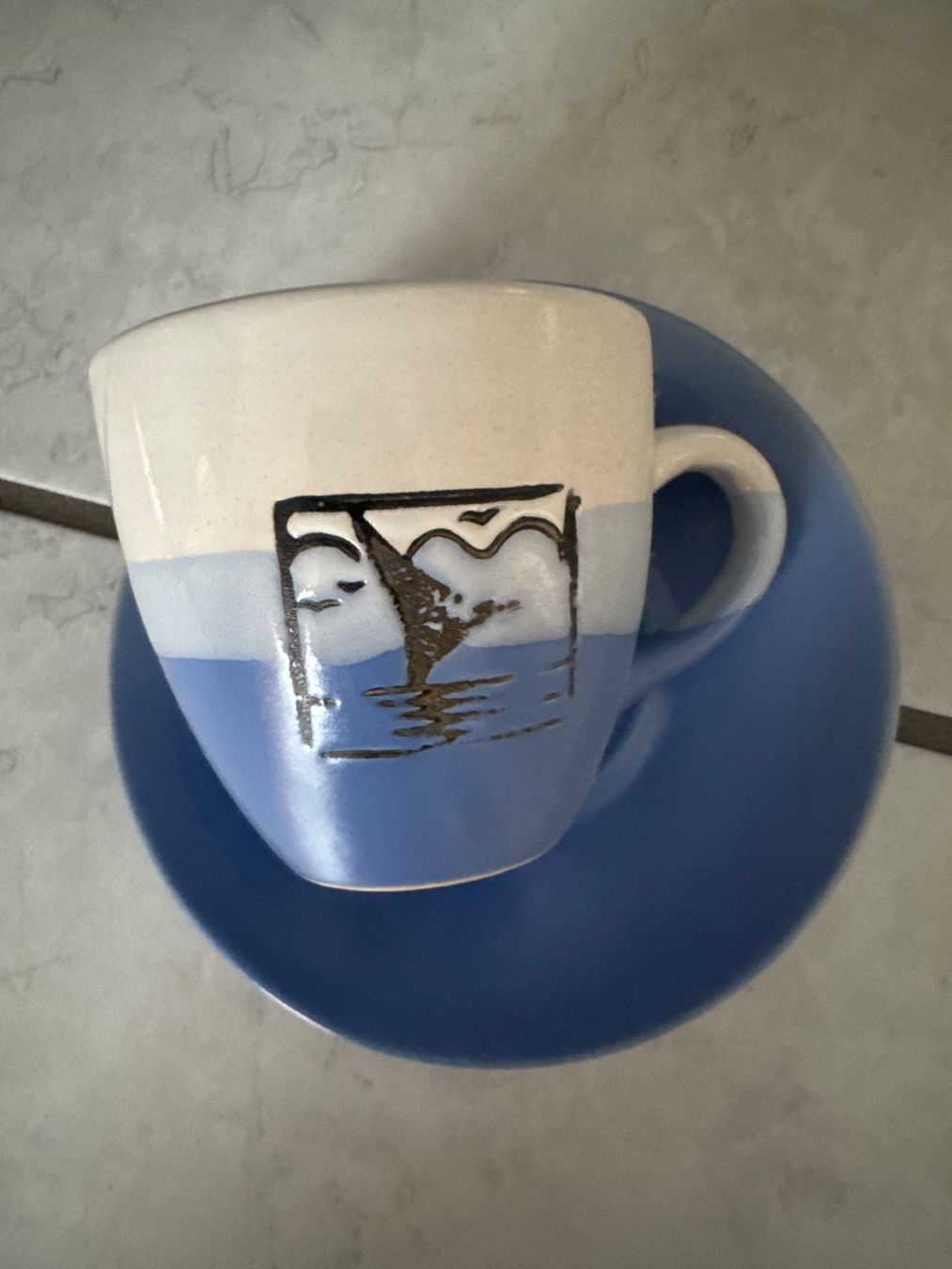Set di piatti: Espresso Tassen und Teller mit Gestell – Usato da Geuensee venduto da jes_9xyk 1