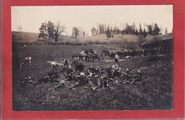 1916 - Armée au Jura - région Courtedoux