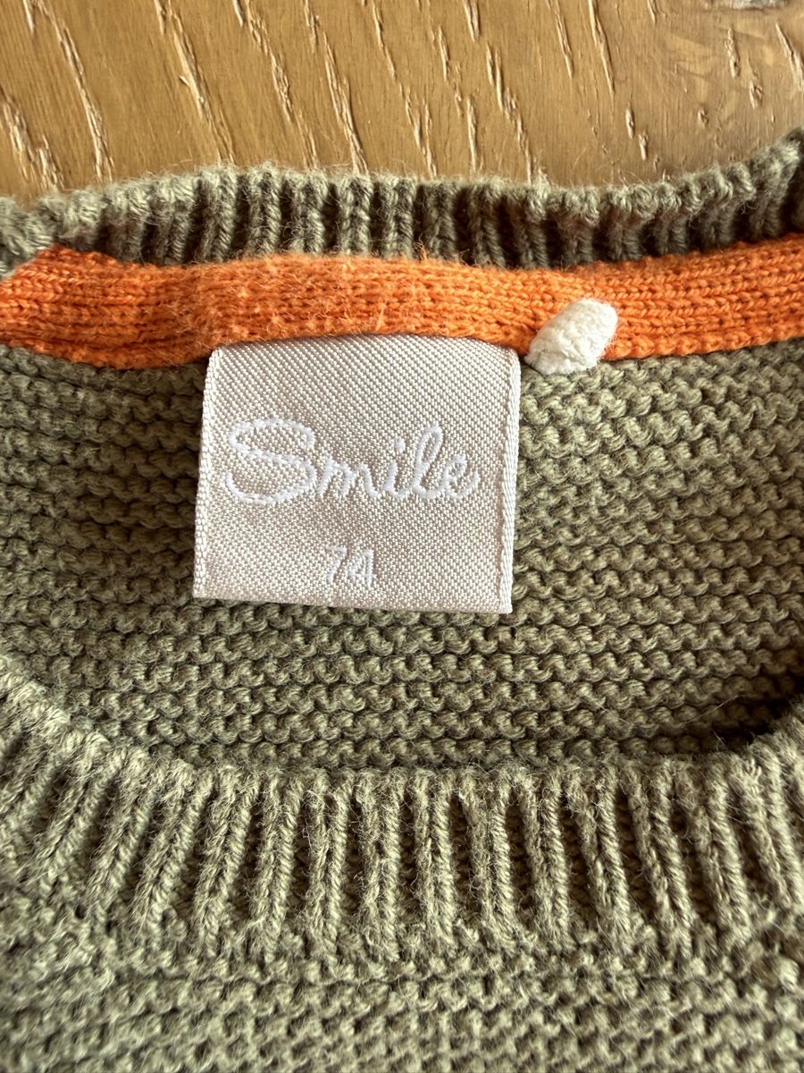 Pulls et sweat-shirts: Strickpullover Bär Grösse 74 – D'occasion à Pragg-Jenaz par gobrist 2