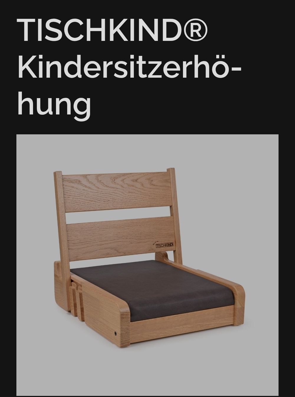 Hochstühle: Tischkind Kindersitzerhöhung – Gebraucht aus Davos Clavadel von Spsnka-9774