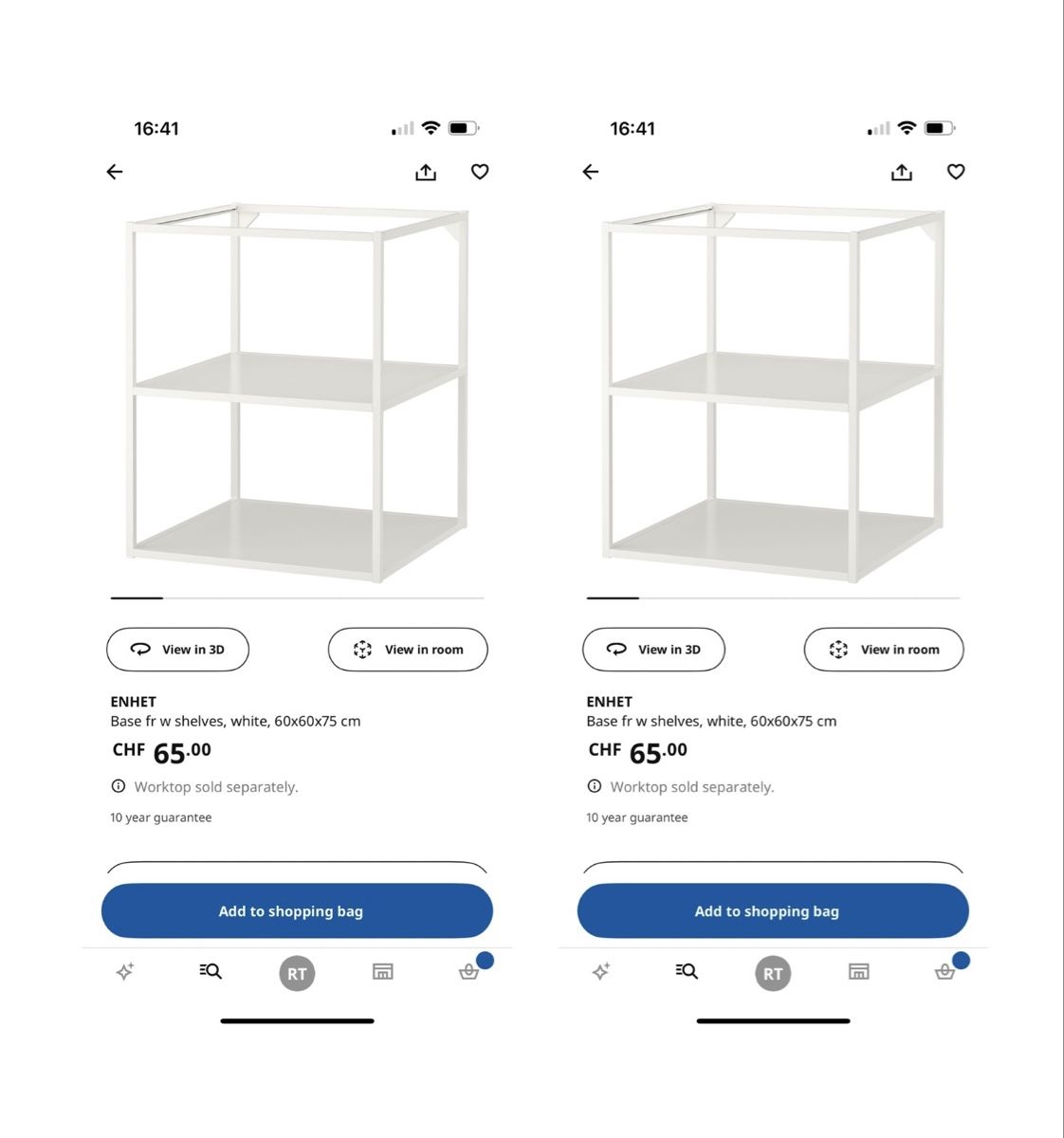 Ikea Regale: 2x ENHET Regale von IKEA – Gebraucht aus Hedingen von PhilTimmler 3