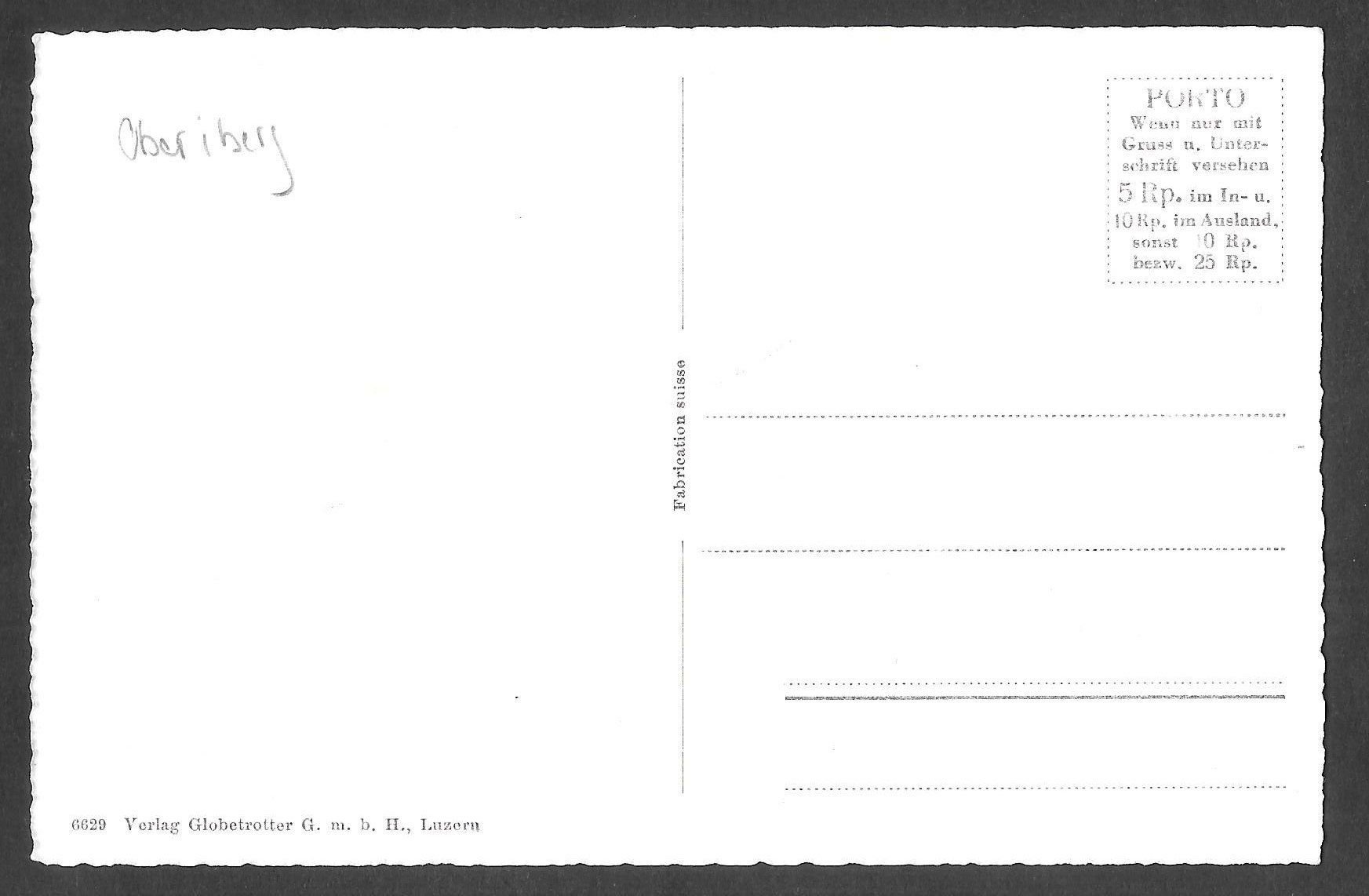 Cartoline postali: Oberiberg Ibergeregg – Usato da Olten venduto da clotaldi 1