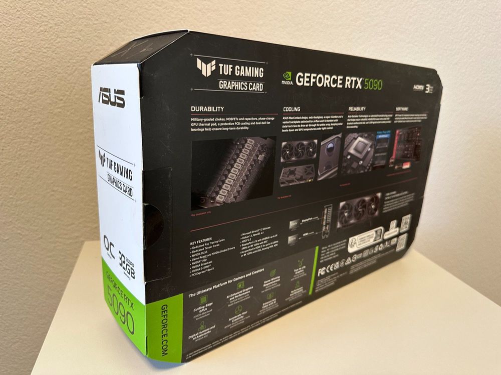 ASUS TUF Gaming GeForce RTX 5090 OC (32 GB) (Neu und originalverpackt ...
