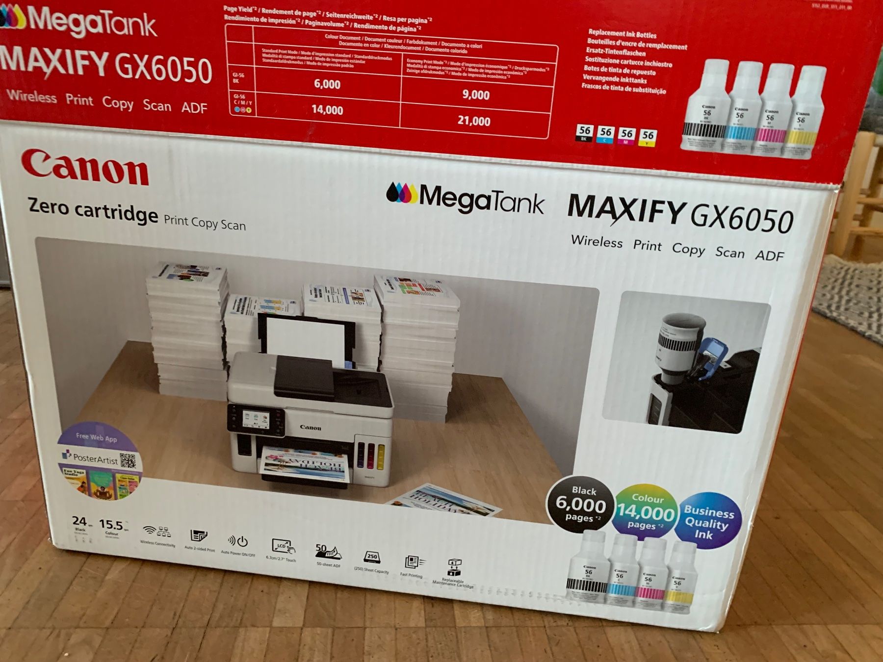 Canon Stampanti: Canon Maxify GX7050 Tintenstrahl Multifunktionsdrucker – Usato da Au ZH venduto da Clio72 4